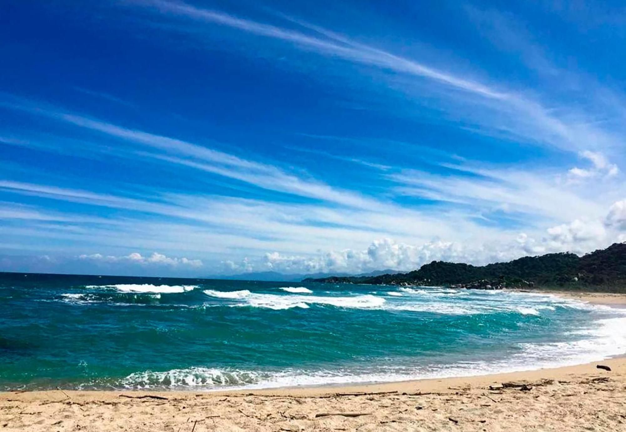 Hostal Mirador Dentro Del Parque Tayrona El Zaino Exteriör bild