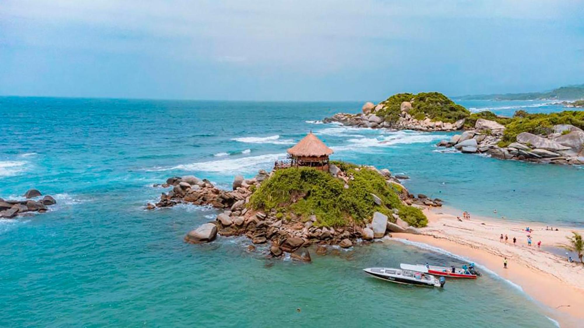 Hostal Mirador Dentro Del Parque Tayrona El Zaino Exteriör bild