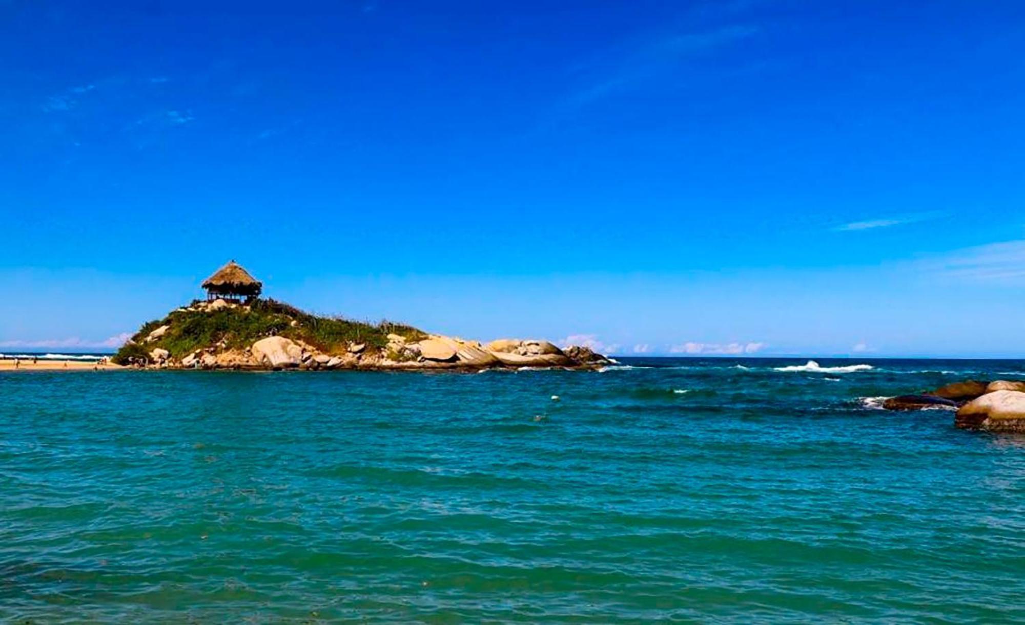 Hostal Mirador Dentro Del Parque Tayrona El Zaino Exteriör bild